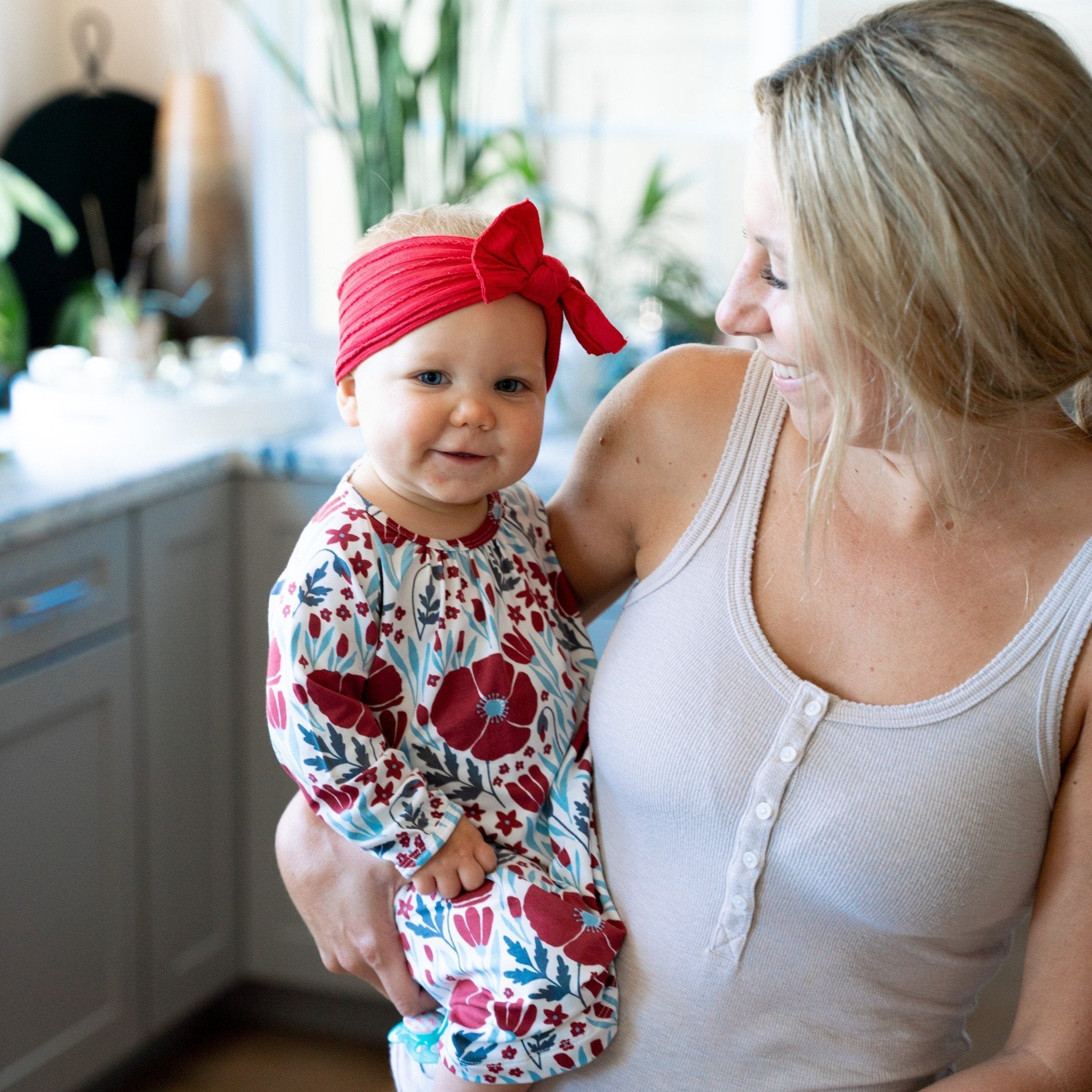 Sweetheart Dress - Red Poppy