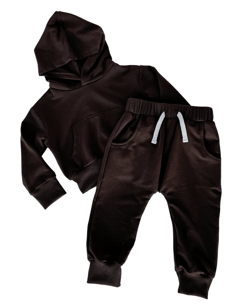 Nixon Two-Piece Hoodie Set - Mocha