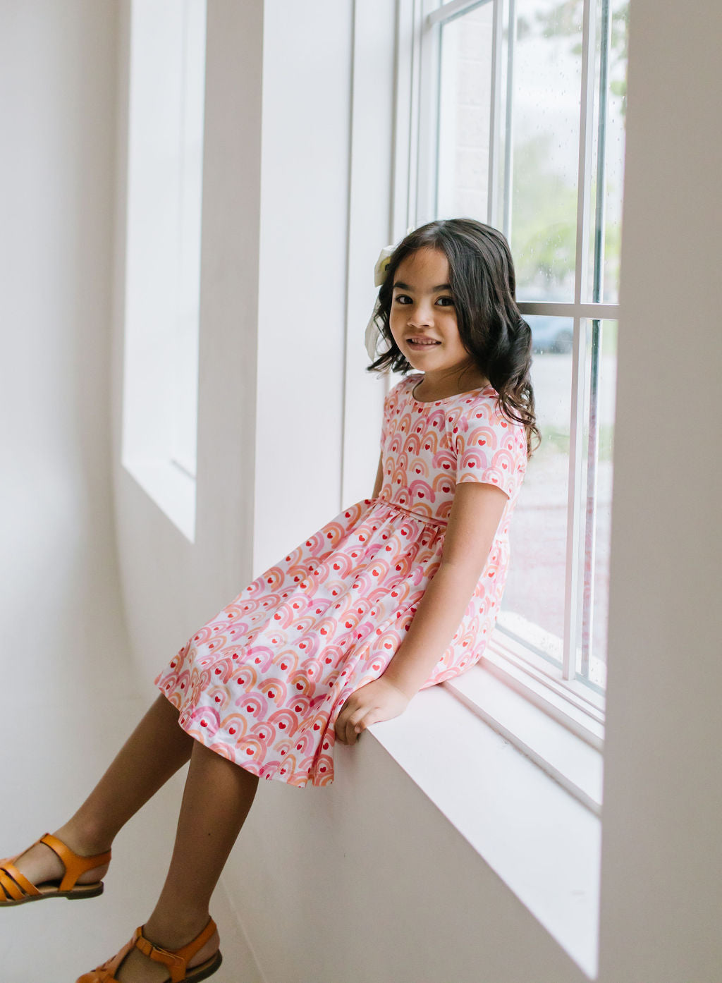 Day Dress - Rainbow Hearts