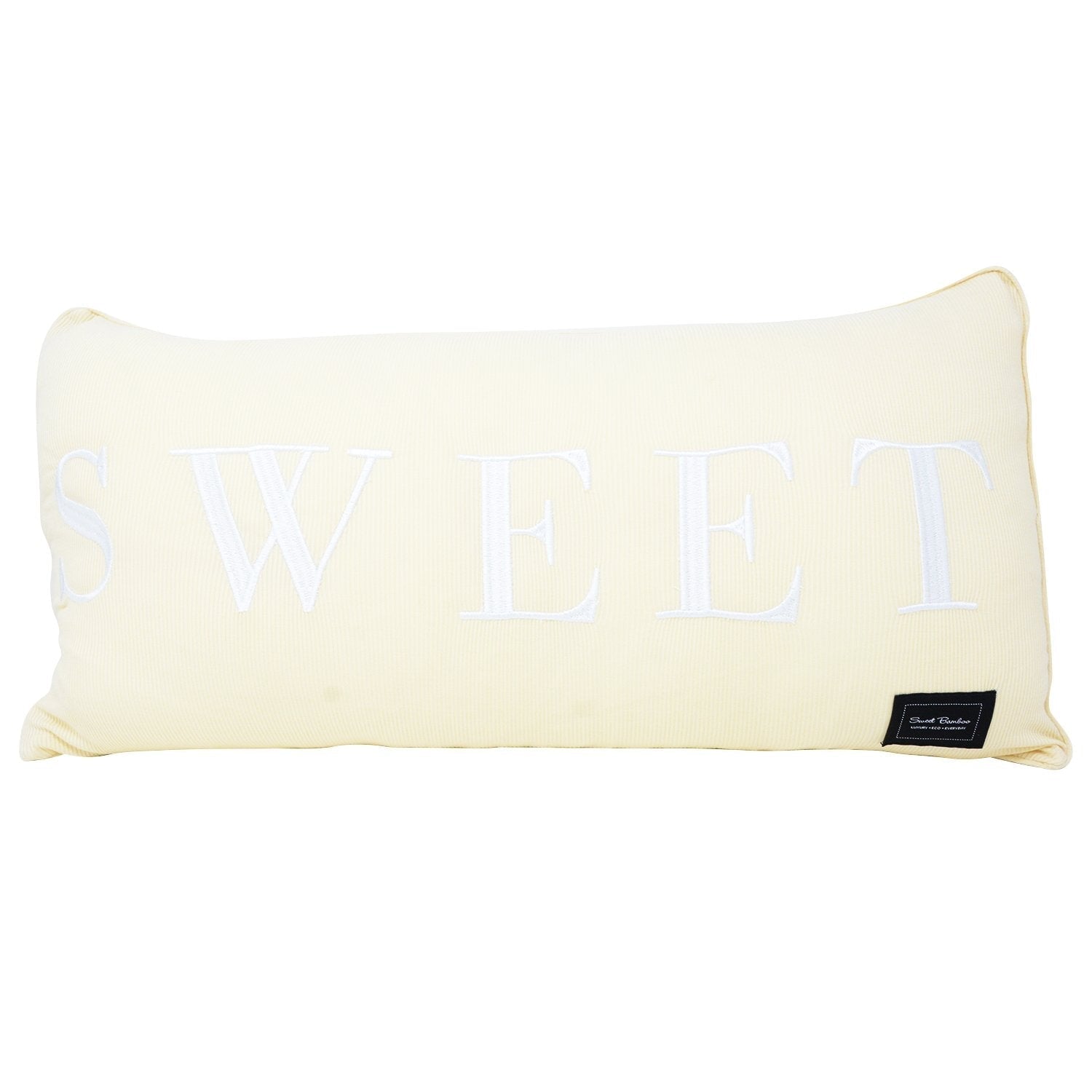 Pillow Sham - Bleached Sand Ribbed