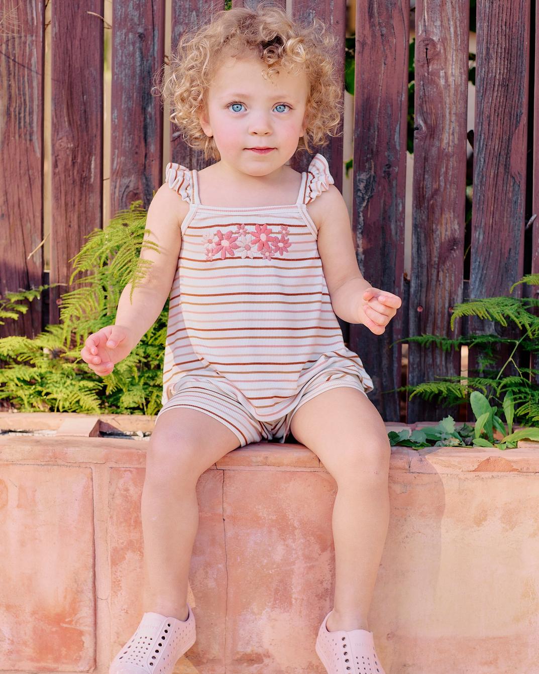 Baby Embroidered Swing Top Set