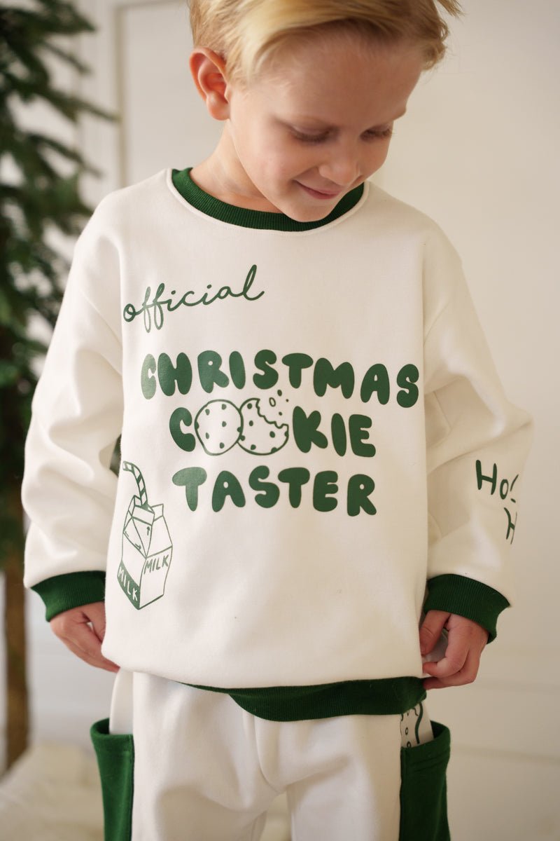 Official Christmas Cookie Taster Sweat Set