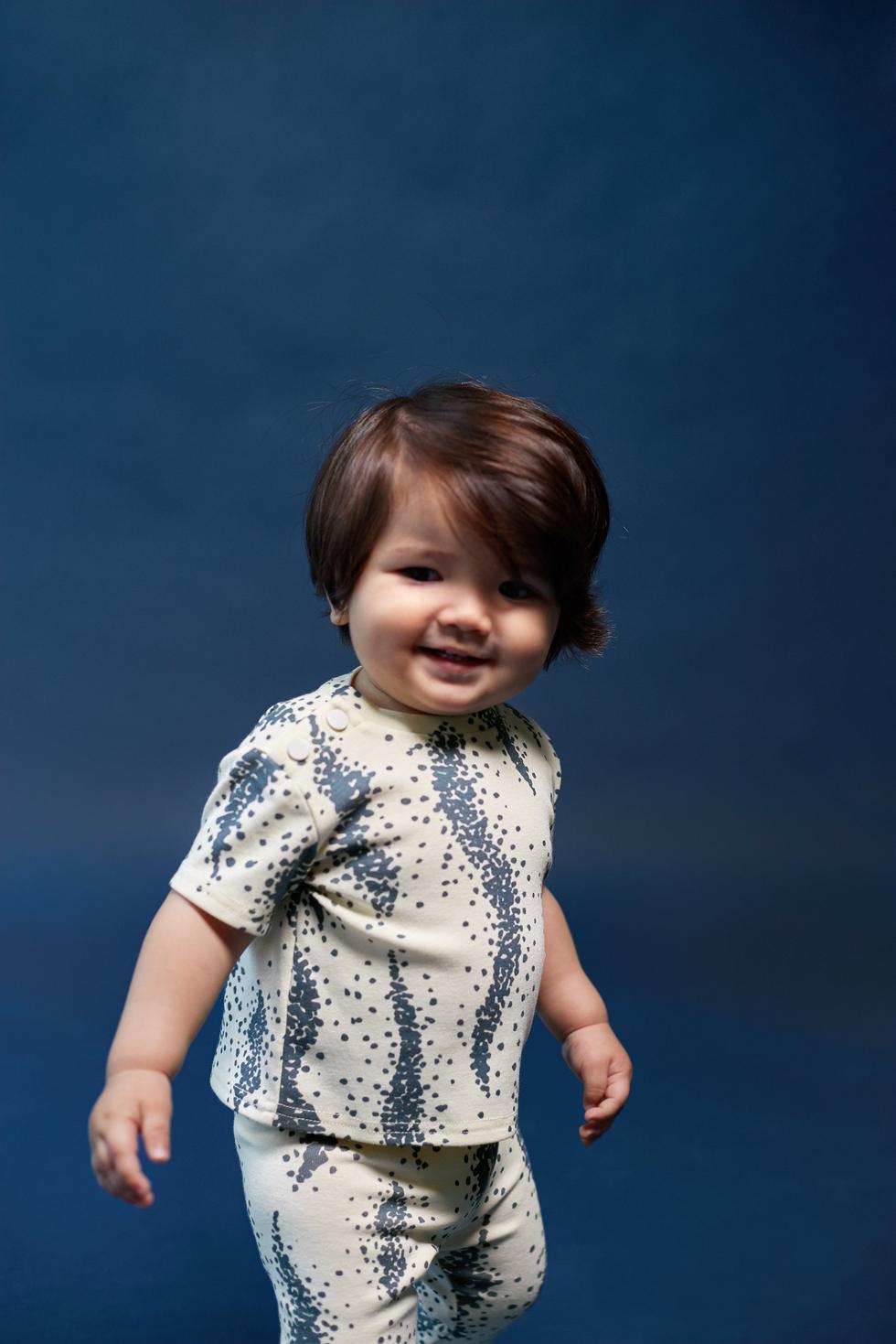 Baby Boxy T-Shirt - Cream