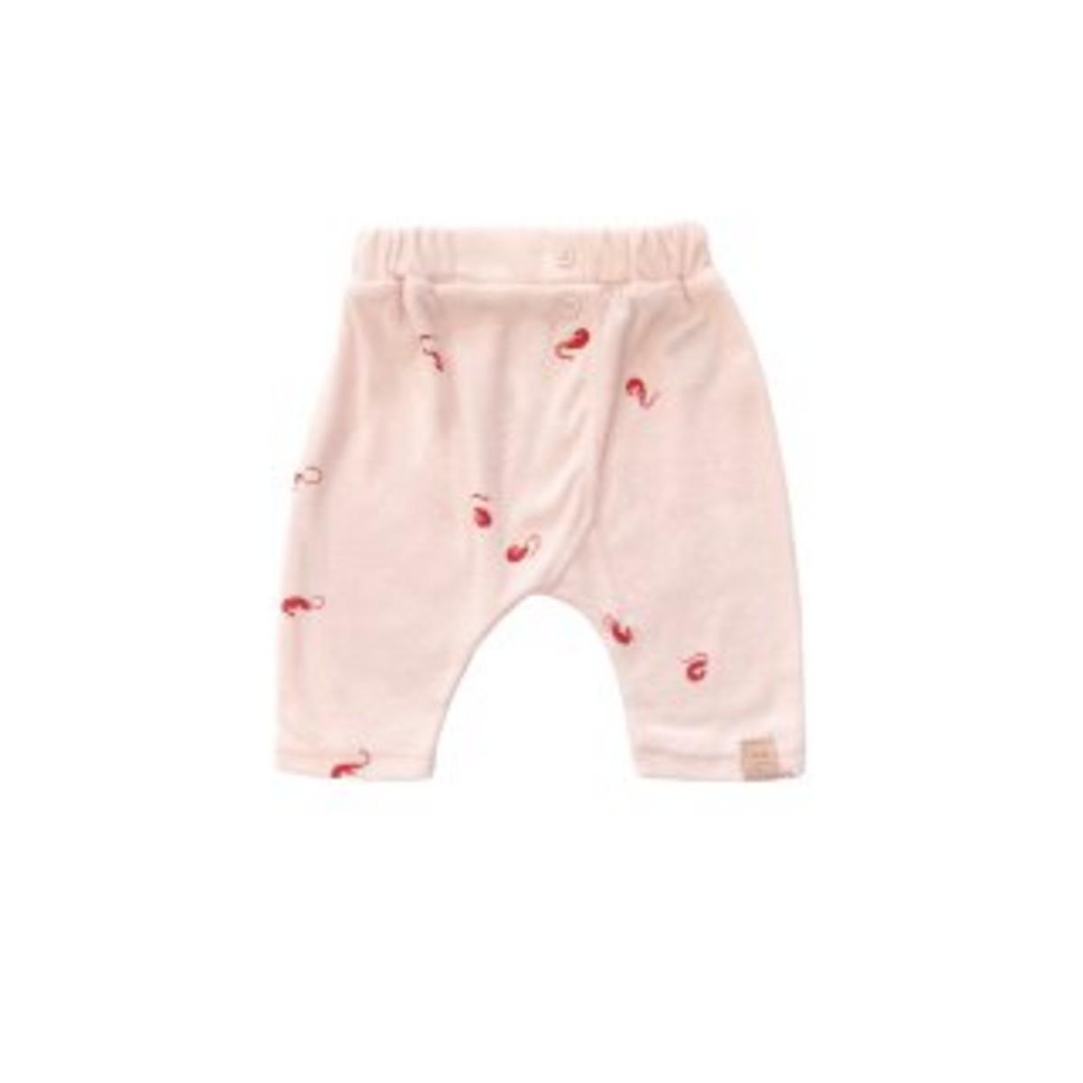 Baby Terry Harem Pants - Pink