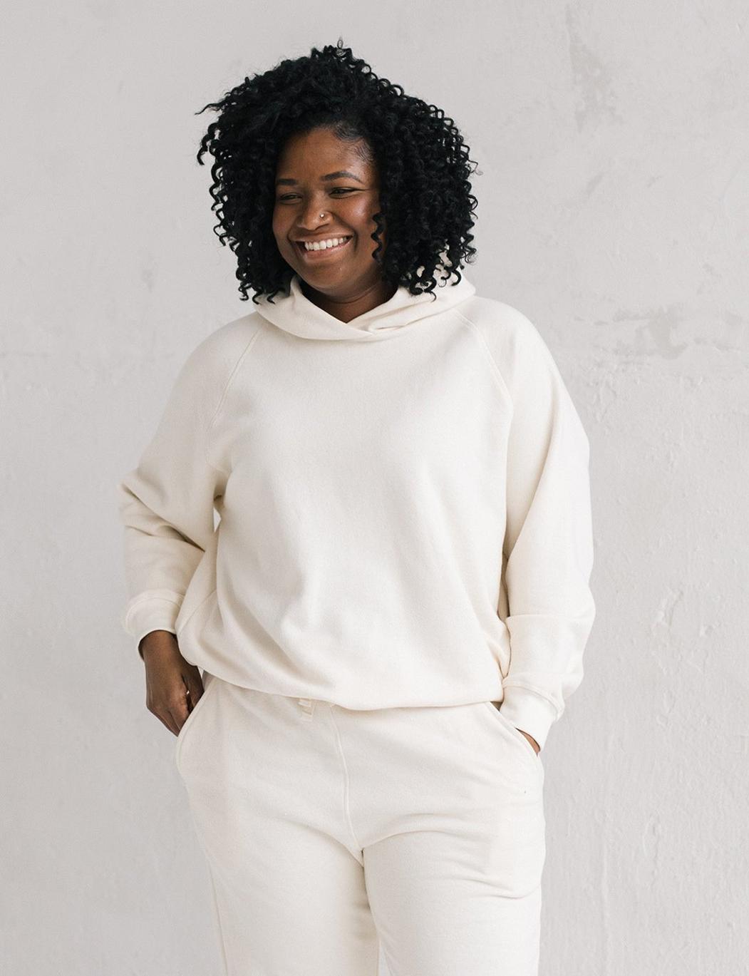 The Women's Relaxed Hoodie - Natural