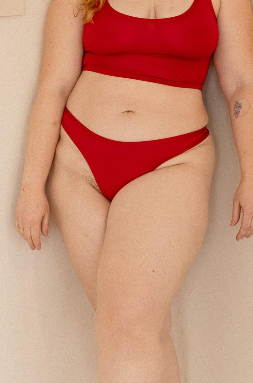 Palmer Thong - Scarlet - FINAL SALE