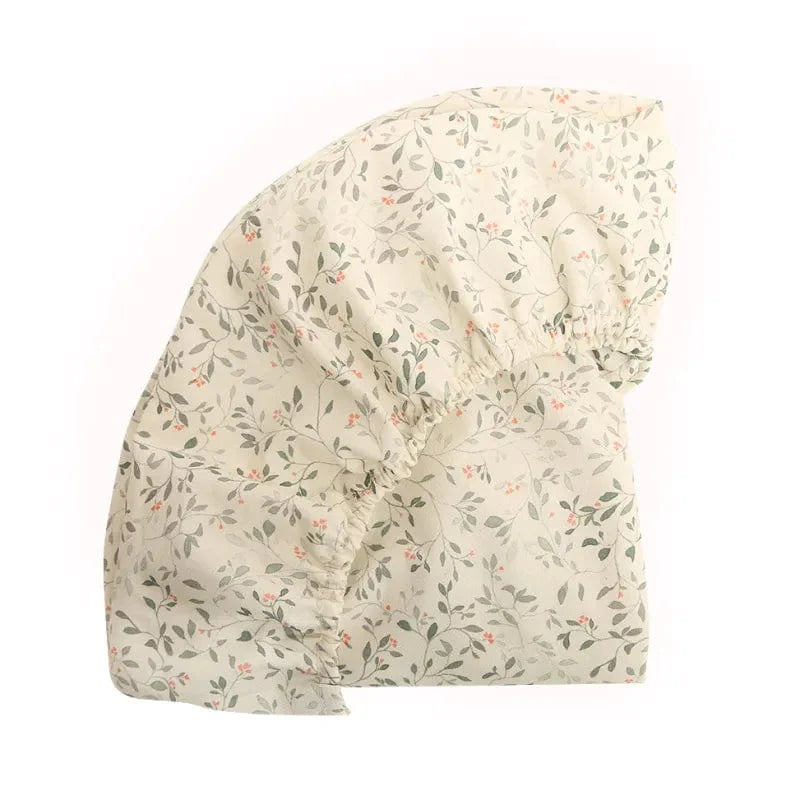 Fitted Sheet for Kuko Moses Basket and kumi Crib mattress cover Charlie Crane Pearl Blossom