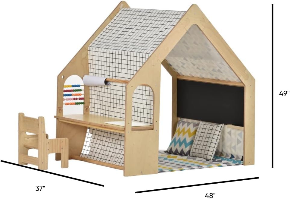 Flair - Avenlur Wood house Desk with Chair Indoor Avenlur.com