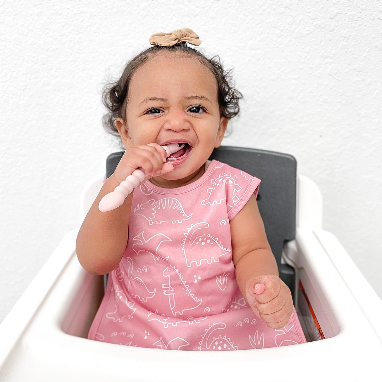 Dino Friends - Blush Bapron BapronBaby