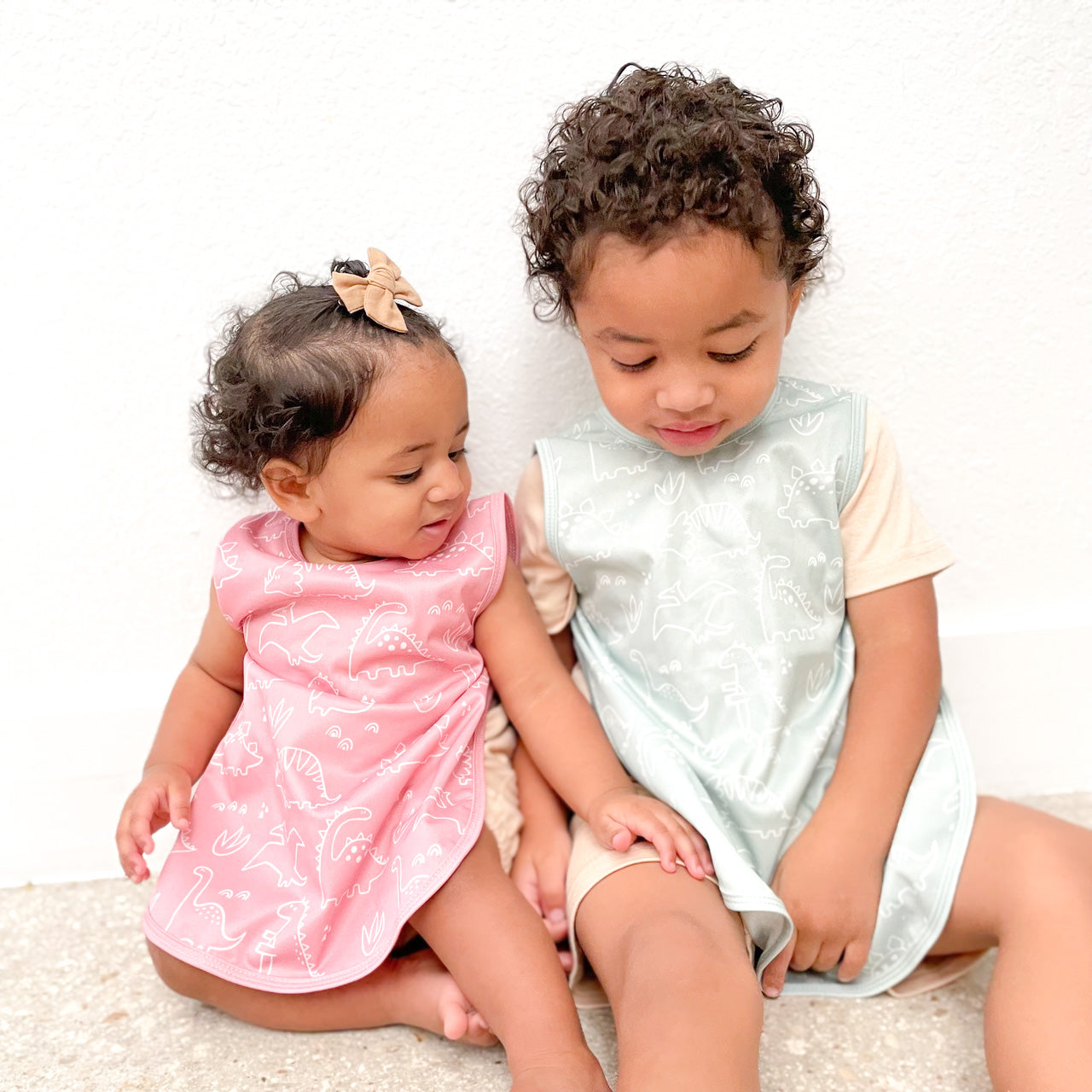 Dino Friends - Blush Bapron BapronBaby