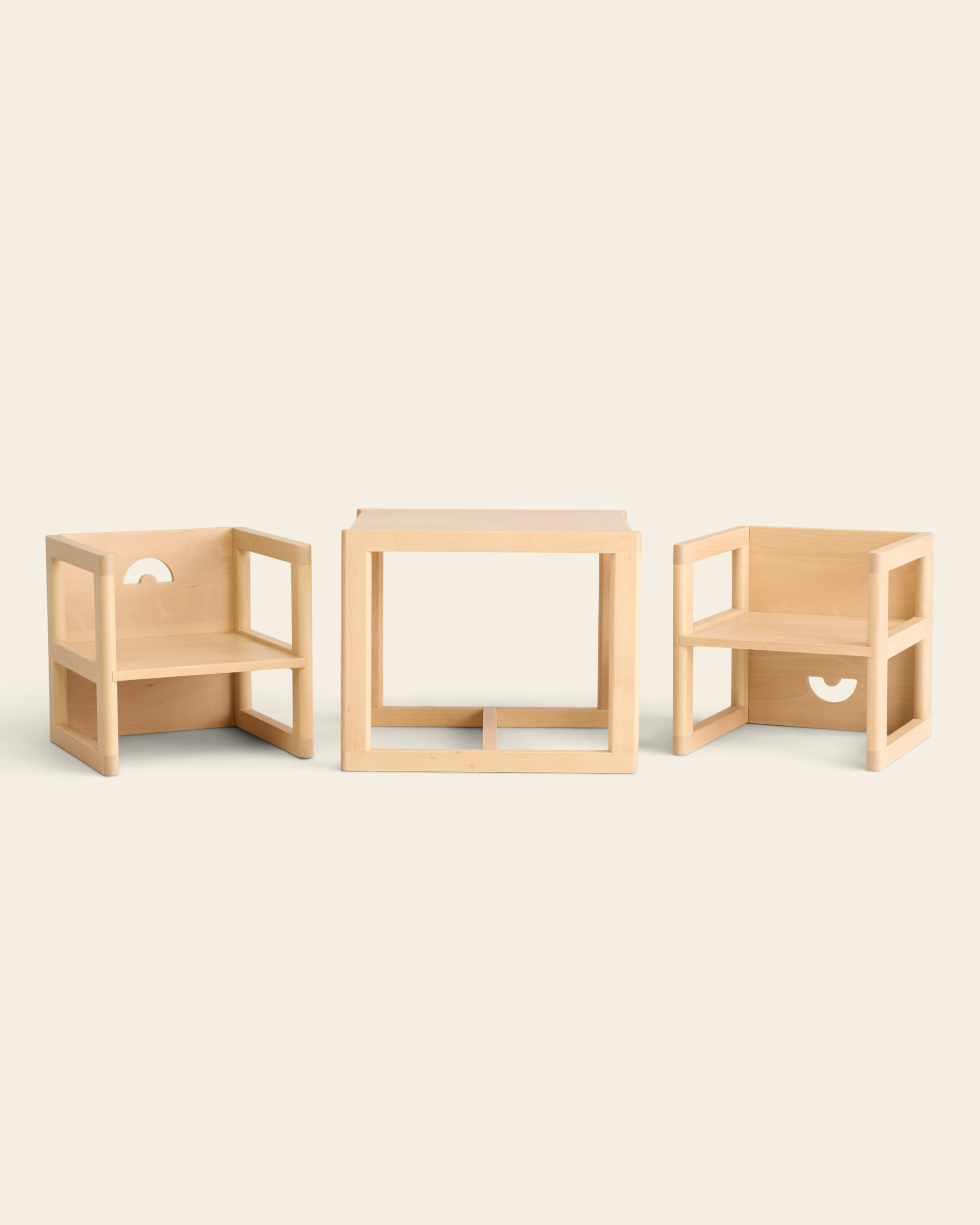 Toddler Table and Reversible Chair Set