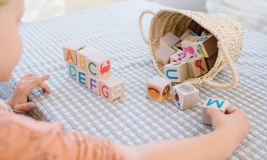 Picture Alphabet Blocks