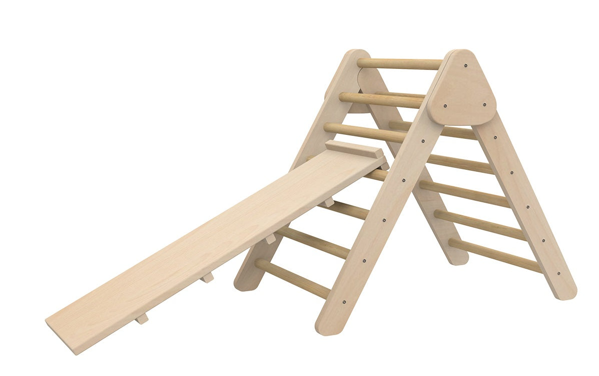 Olive- Pikler Triangle Ladder and Climber Slide - Multiple Sizes Indoor Avenlur.com