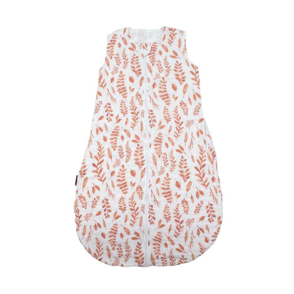 Pink Leaves Bedtime Sleeper Bedtime Sleeper Bebe au Lait
