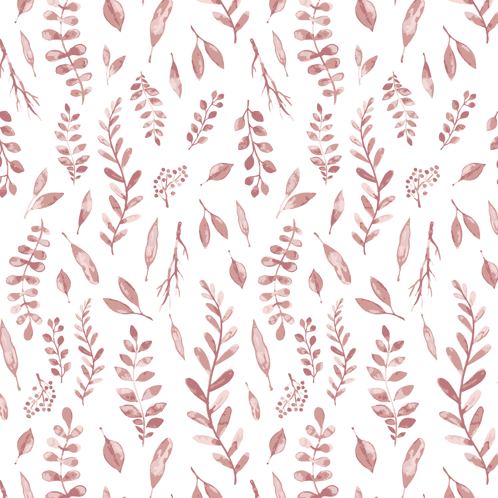 Pink Leaves Bedtime Sleeper Bedtime Sleeper Bebe au Lait