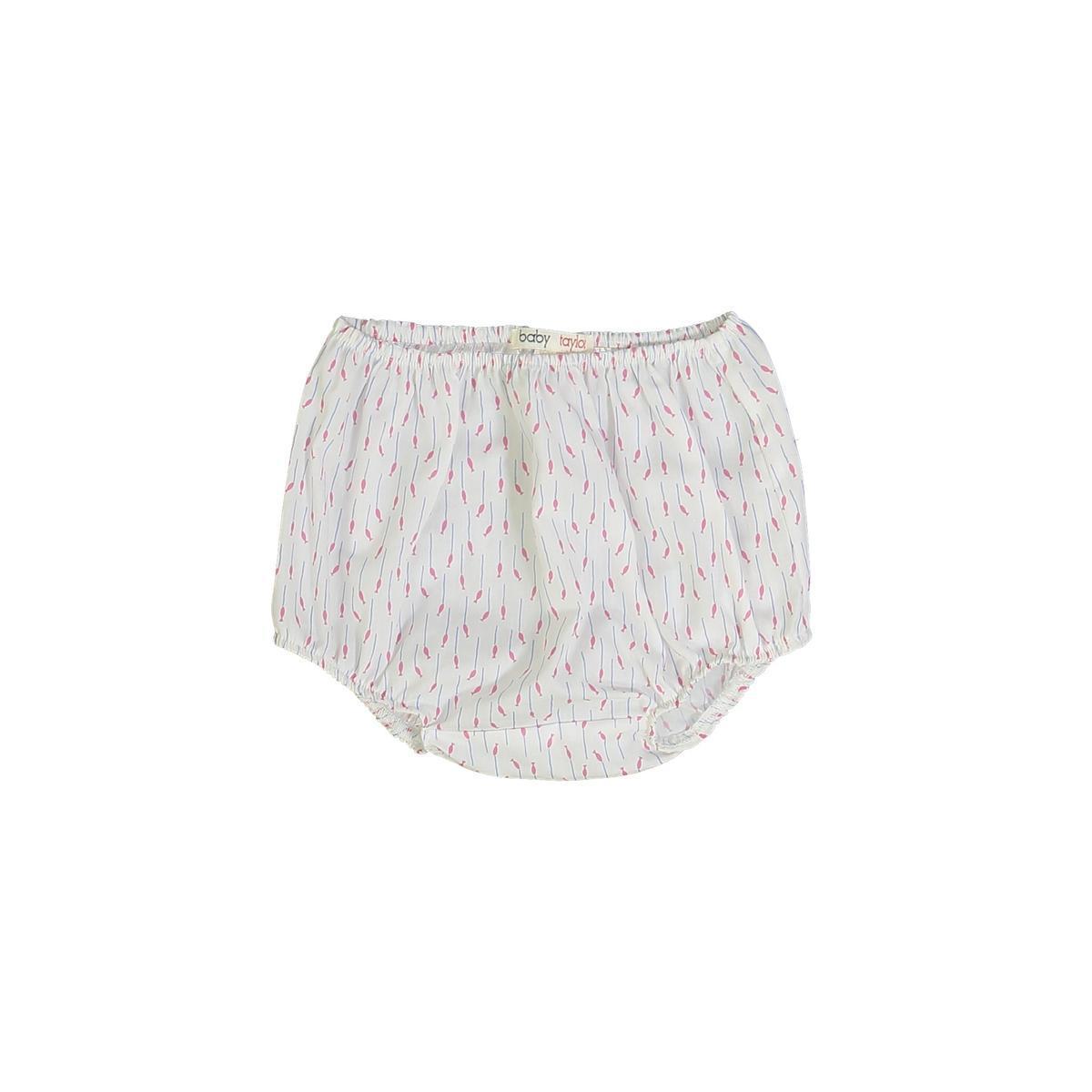 Cannes Bloomer - White With Prints