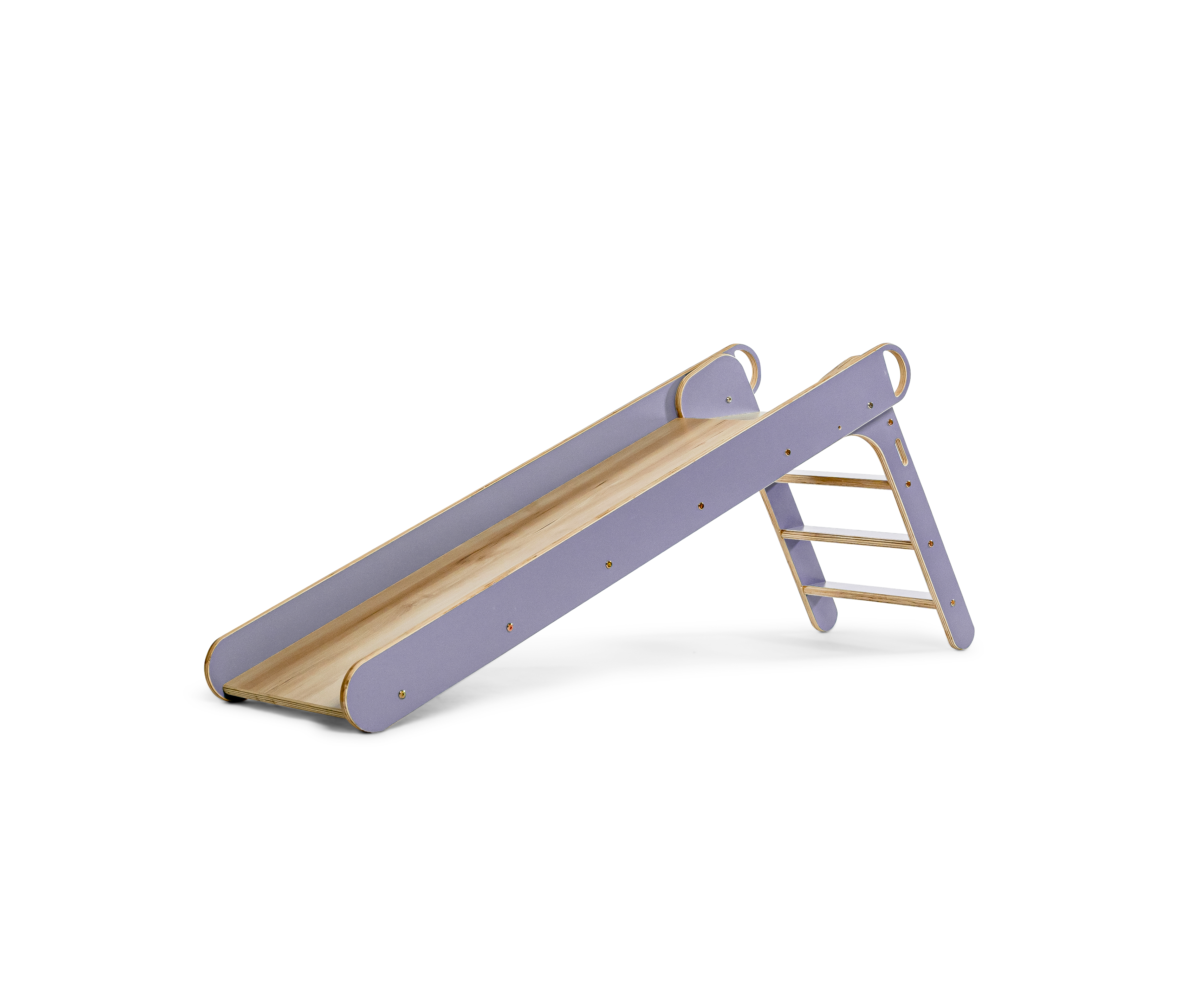 Holland- Wooden Folding Slide Indoor Avenlur.com Purple
