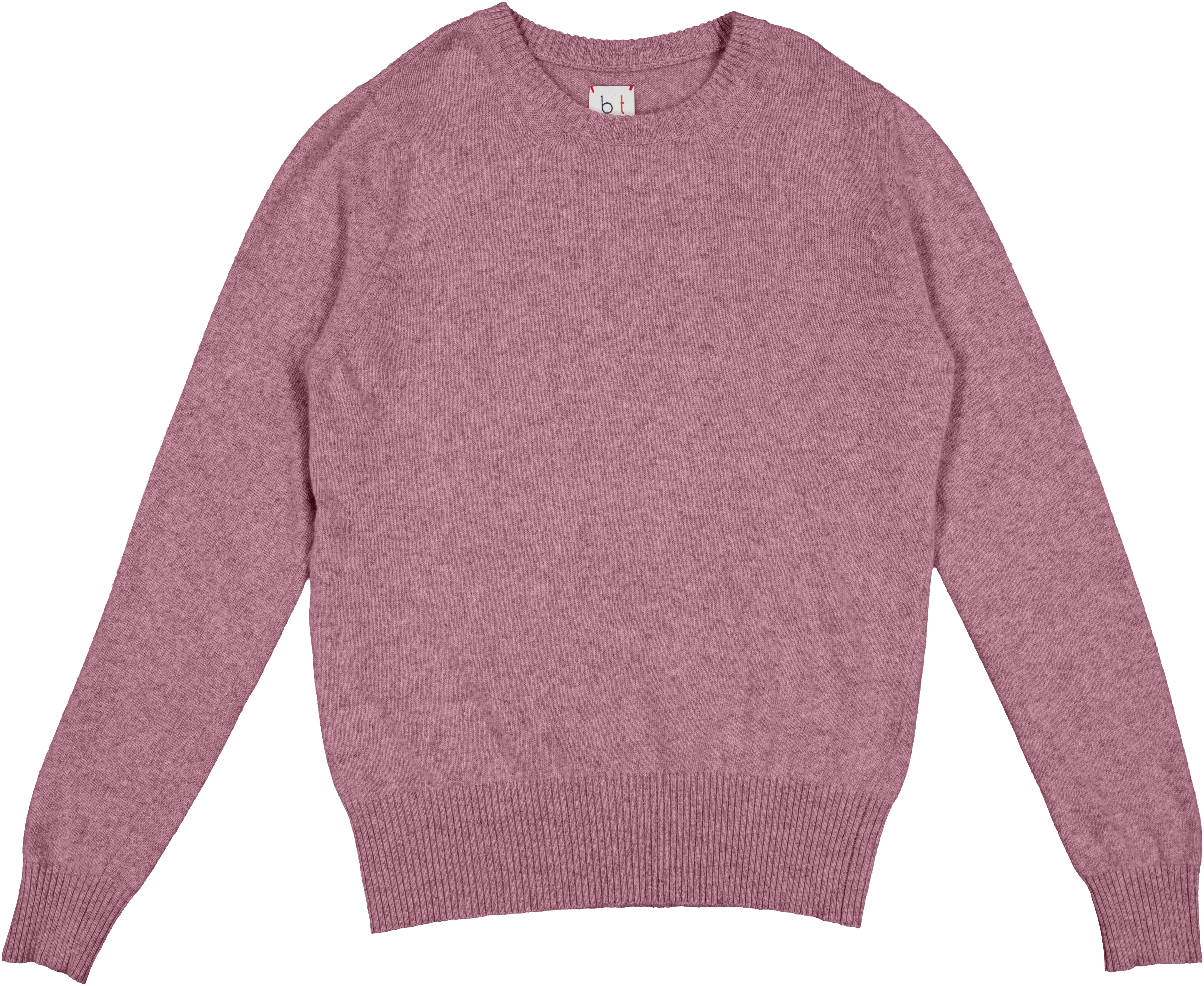 Ld Crew Neck Sweater - Pink