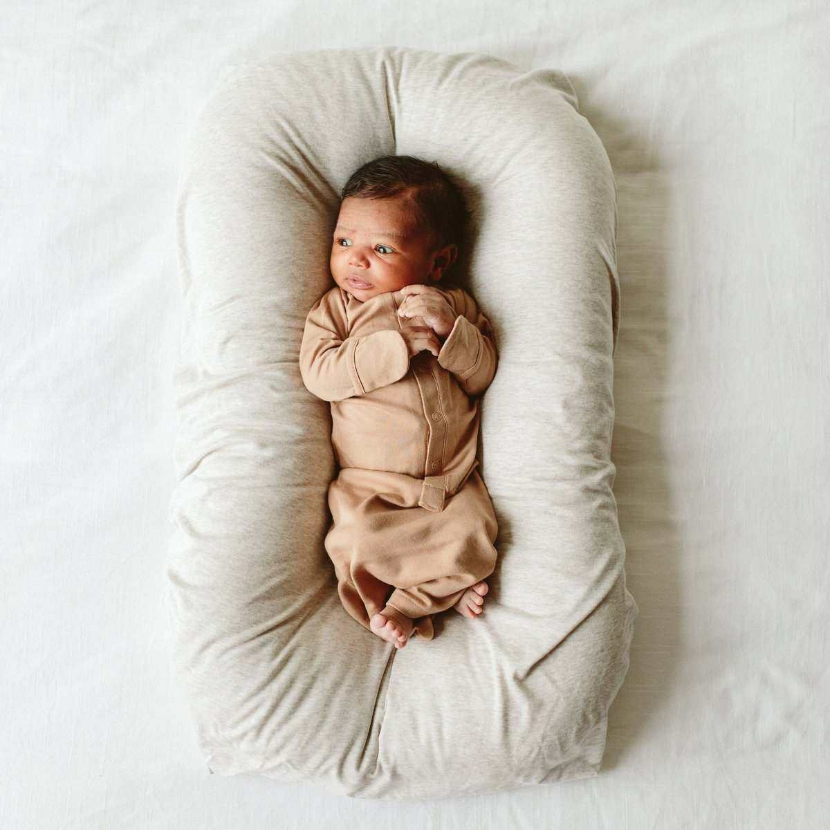 PREEMIE / PETITE 24 HOUR CONVERTIBLE GOWN | SANDSTONE
