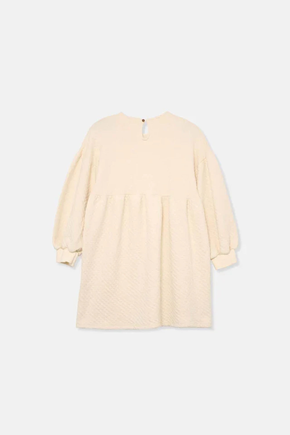 Quilted dress - Ivory