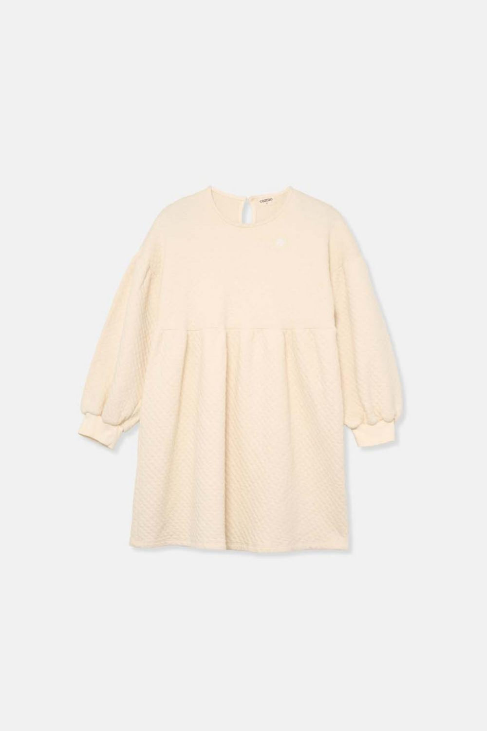 Quilted dress - Ivory