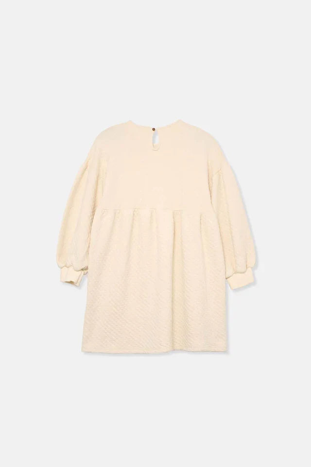 Quilted dress - Ivory