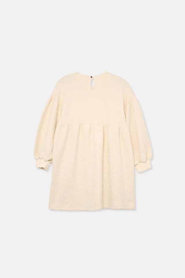 Quilted dress - Ivory