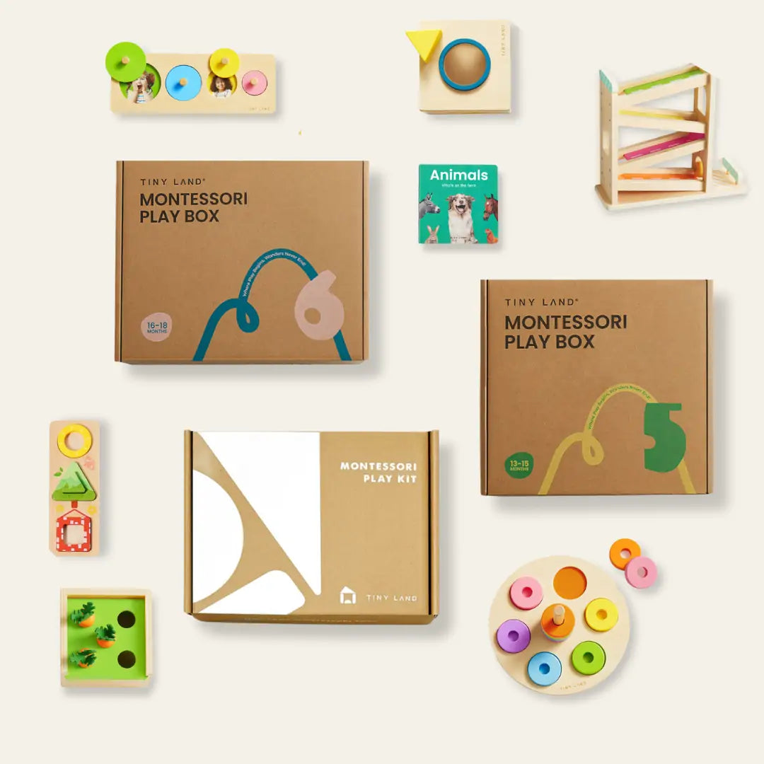 Tiny Land® Montessori Advanced Skills Baby Set(13–24 months)