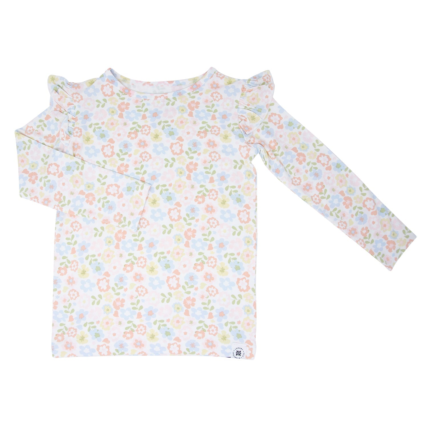 Ruffle Top - Pretty Pansy