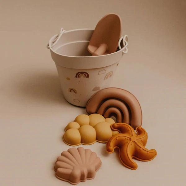 Silicone Beach Bucket Set Beach Buckets Little Wonder & Co