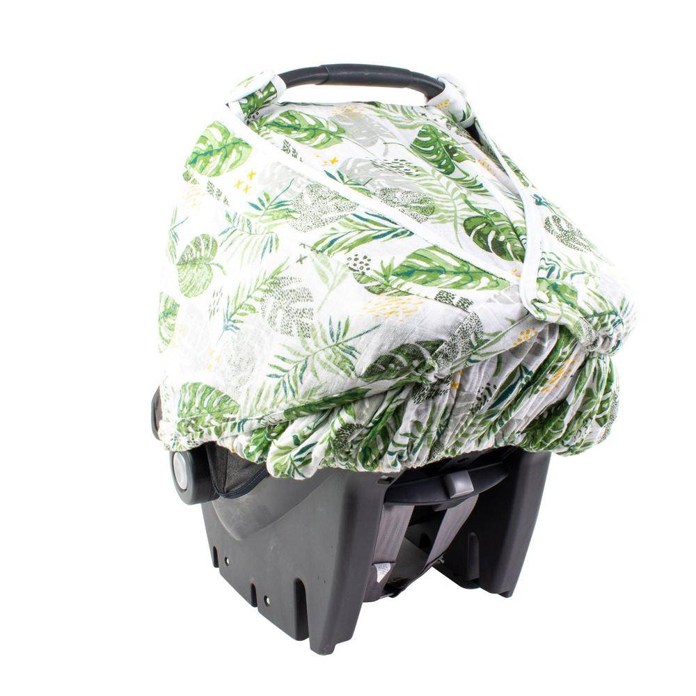Rainforest Classic Muslin Car Seat Cover Car Seat Cover Bebe au Lait