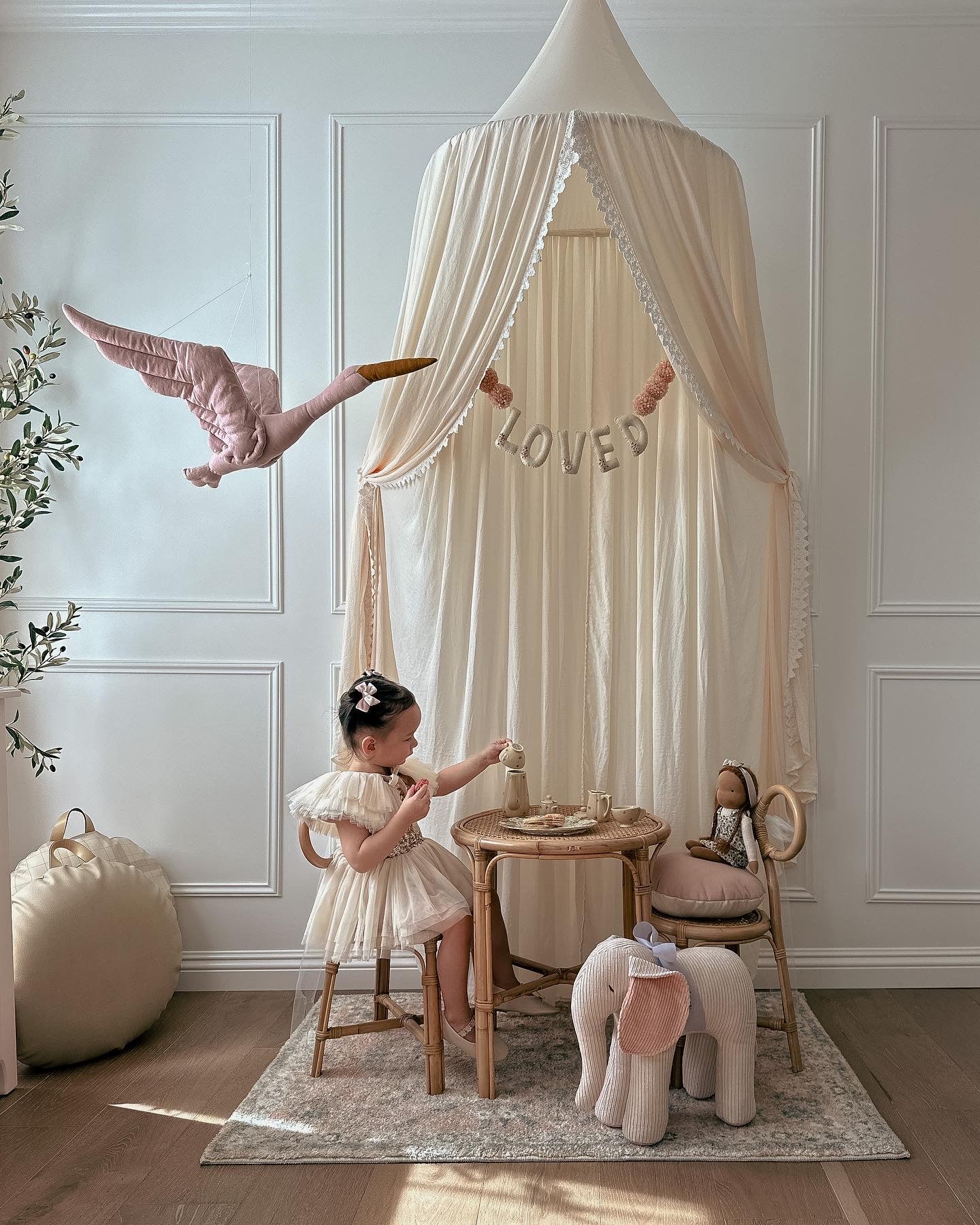 Rattan Furniture for Kids. Rattan Table
