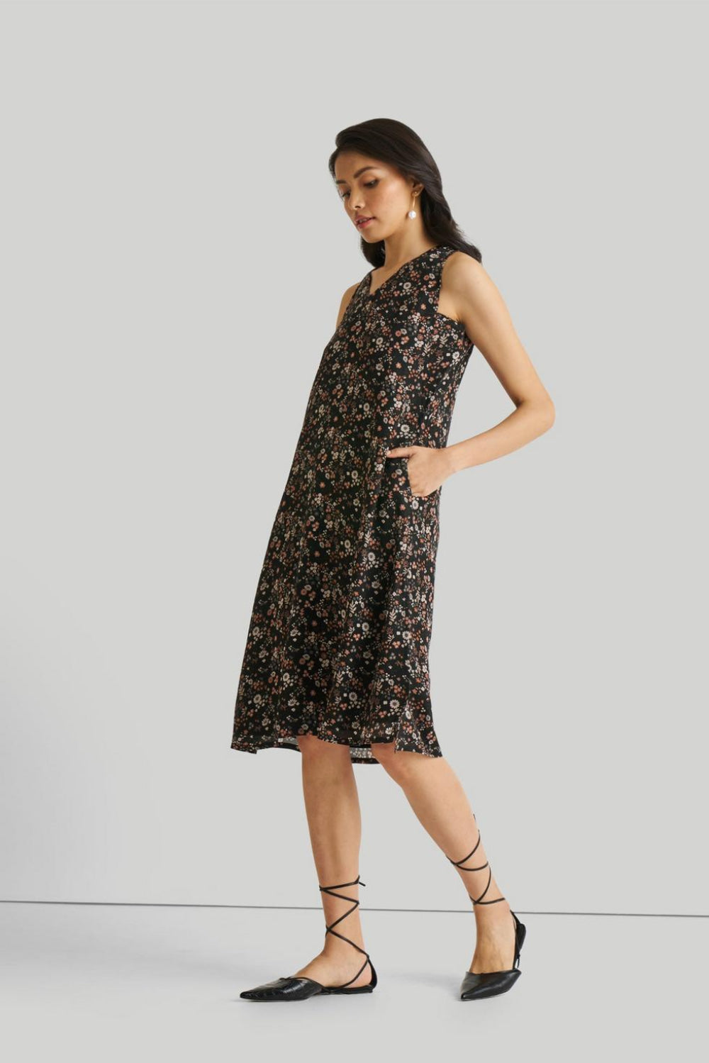 Reading Tea Leaves Dress - Wildflower Waltz