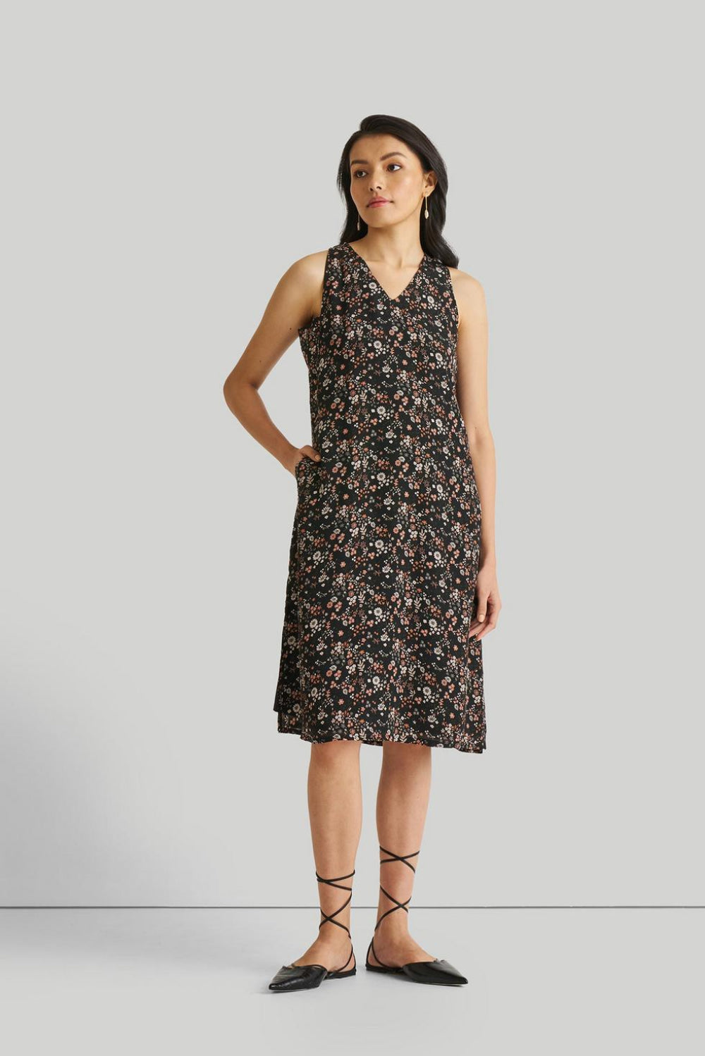 Reading Tea Leaves Dress - Wildflower Waltz