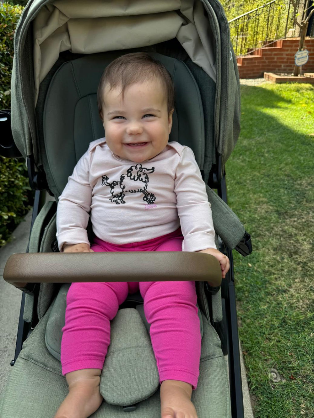 Recycled Cotton Coco Bodysuit - Festival Pink - FINAL SALE