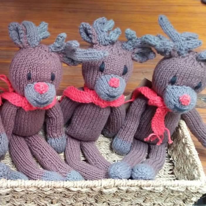 Knit Buddy | Juniper the Reindeer