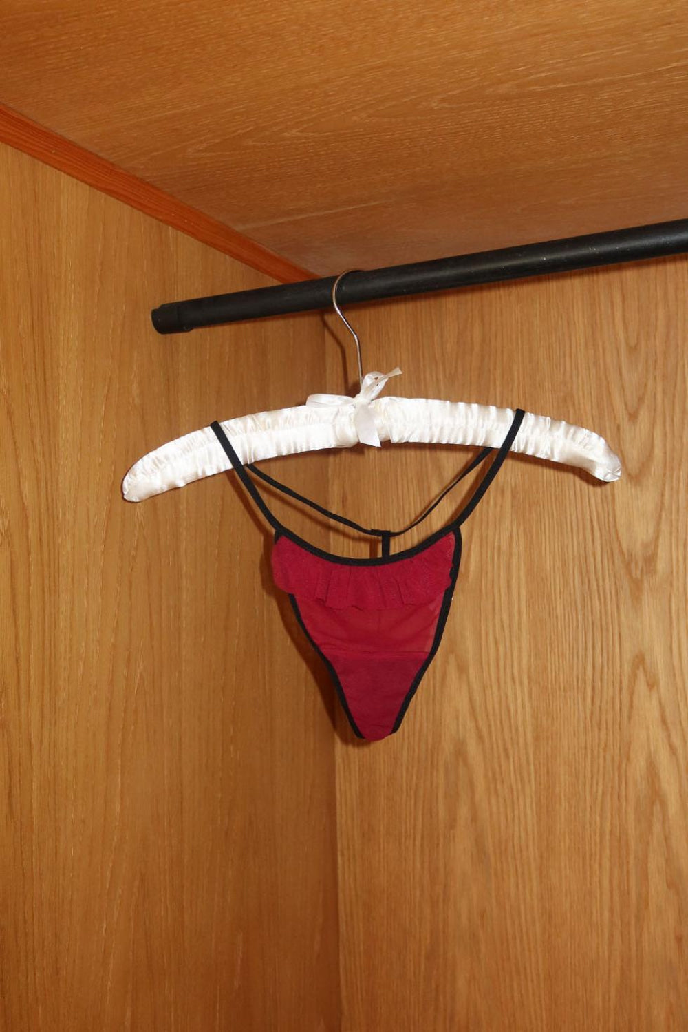 Remi G-String - Cherry - FINAL SALE