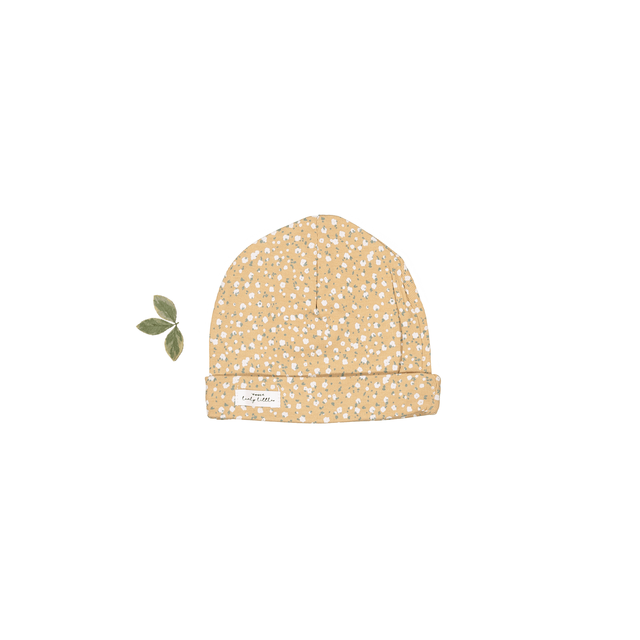 The Printed Hat - Tan Bud Doll Lovely Littles