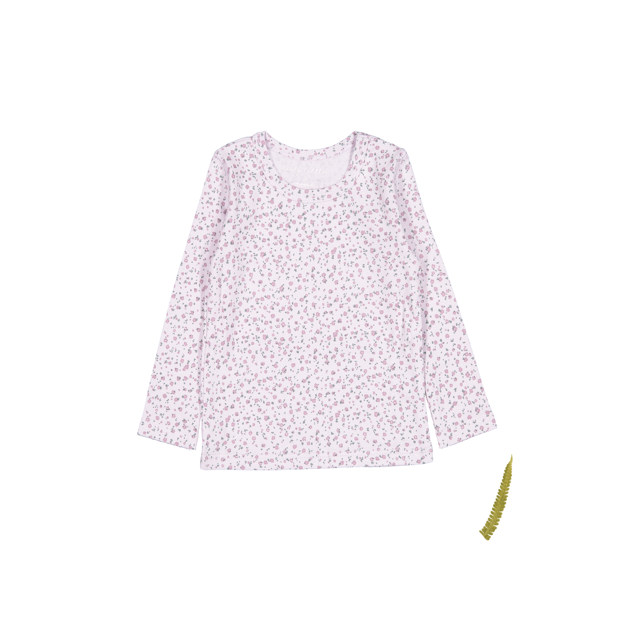 The Printed Long Sleeve Tee - Lilac Bud Long Sleeve Tee Lovely Littles