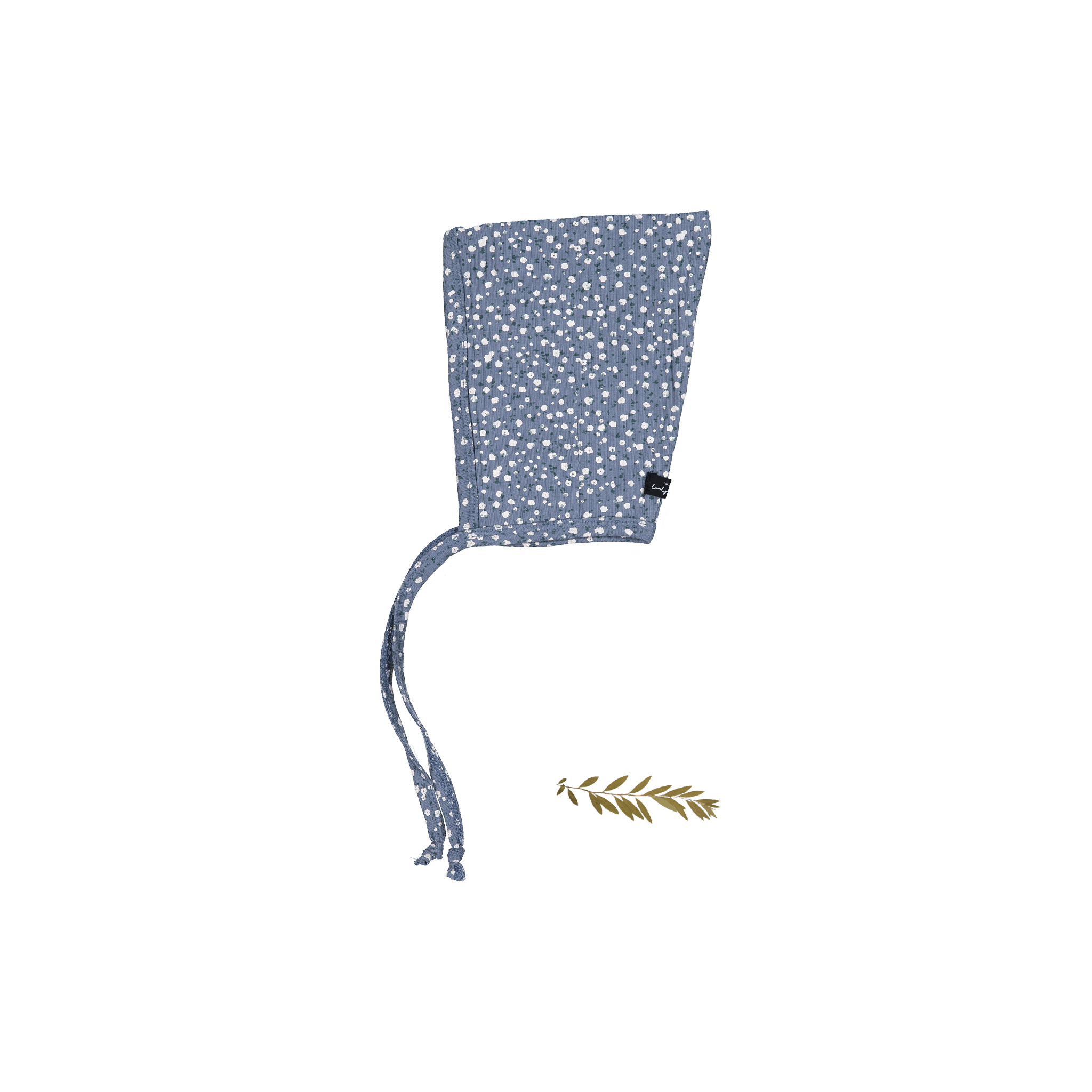 The Printed Pixie Bonnet - Midnight Bud Pixie Bonnet Lovely Littles