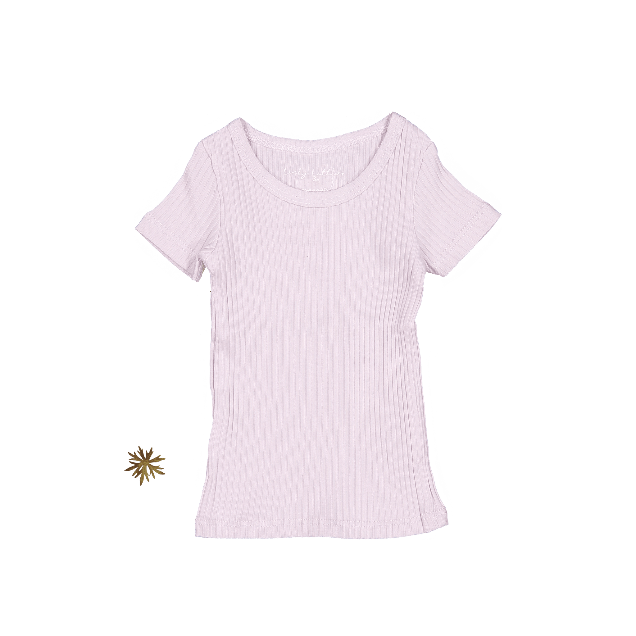 The Short Sleeve Tee - Lilac Short Sleeve Tee Lovely Littles