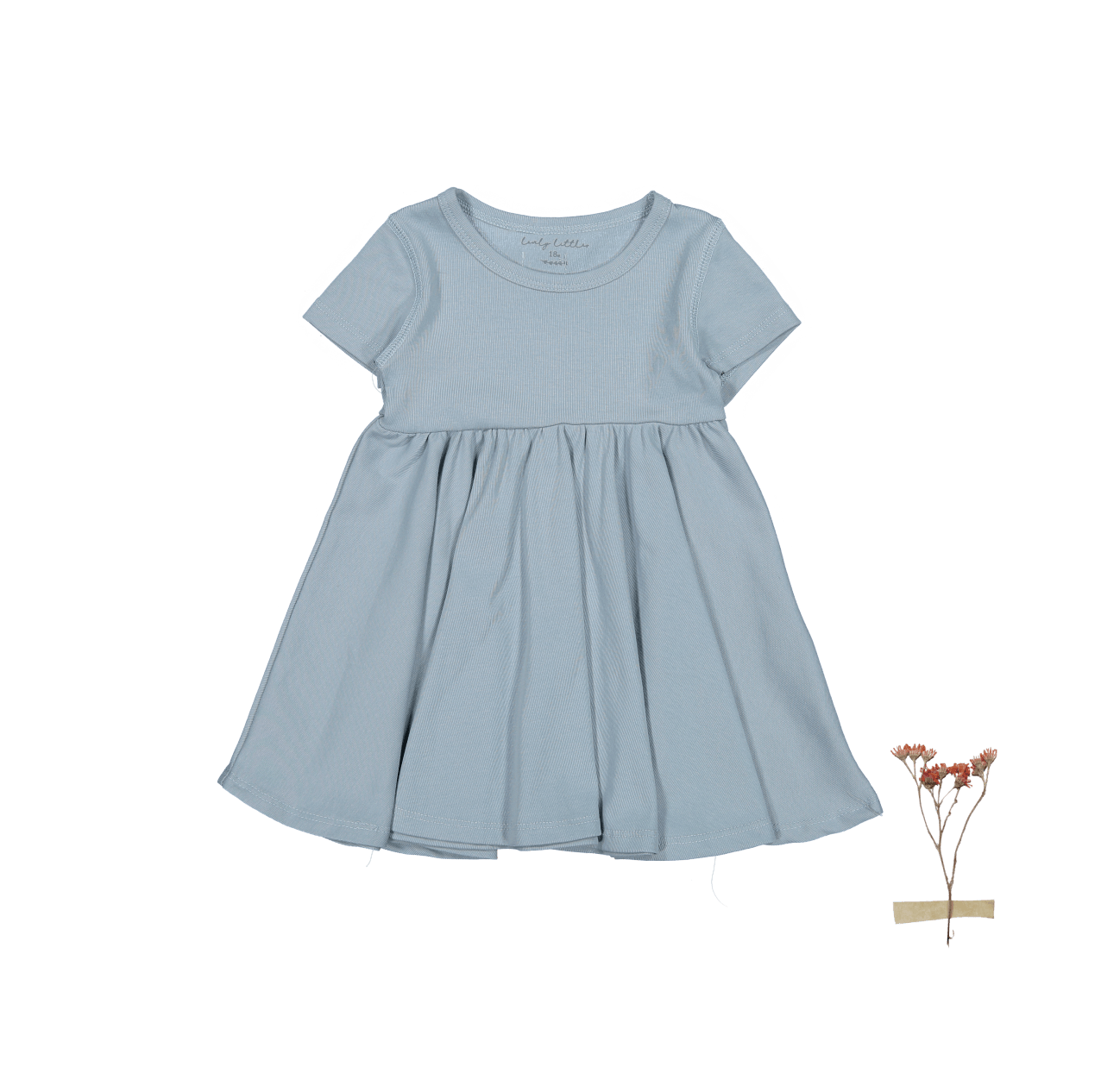 The Short Sleeve Dress - Ocean Short Sleeve Dress Lovely Littles