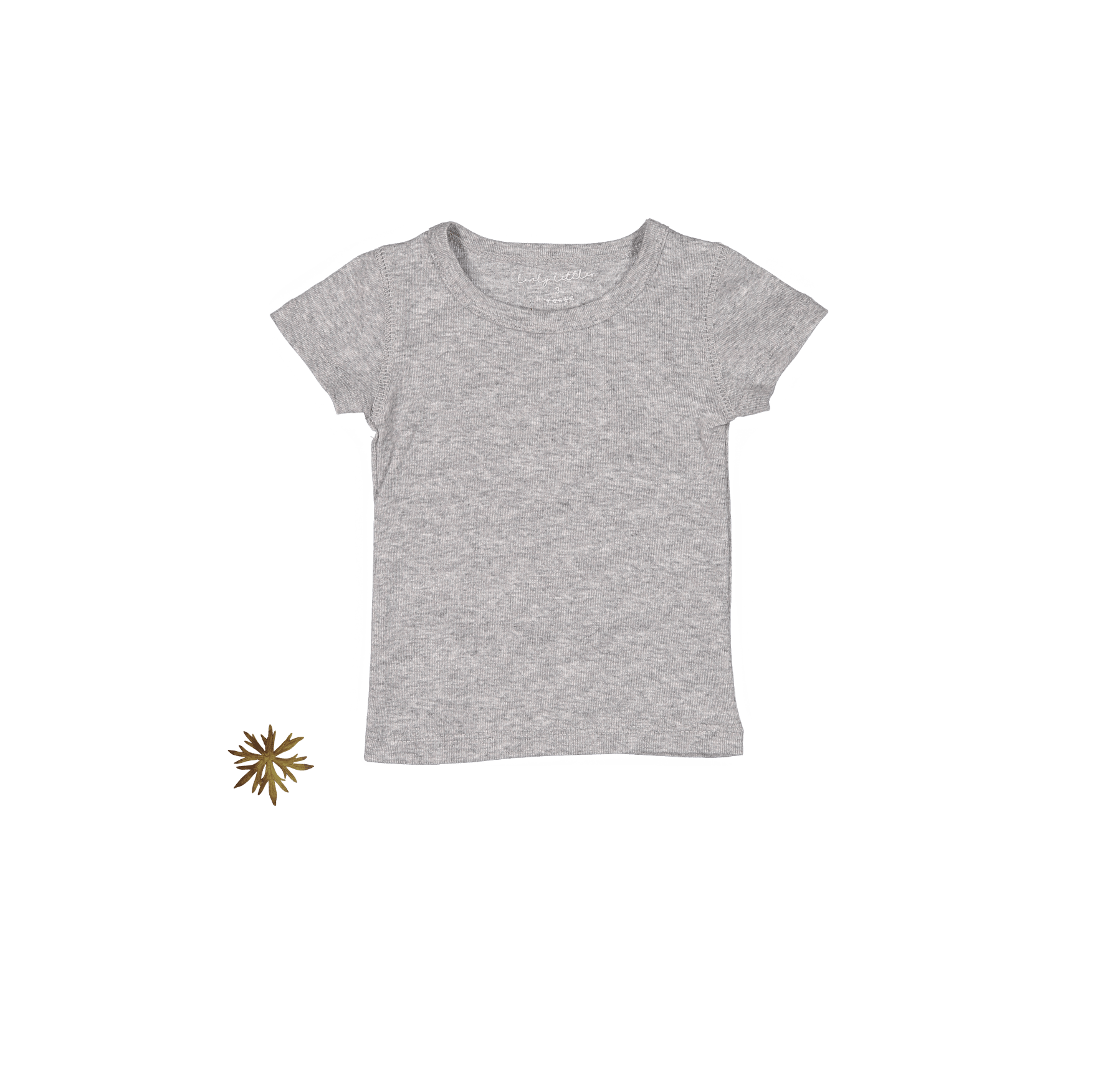 The Short Sleeve Tee - Heather Short Sleeve Tee Lovely Littles