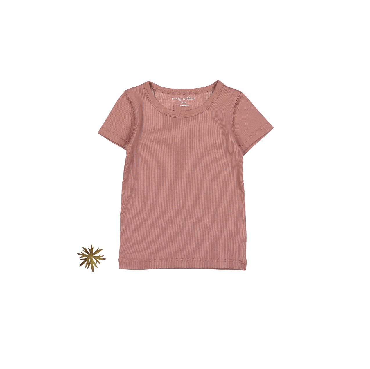 The Short Sleeve Tee - Rosewood Short Sleeve Tee Lovely Littles