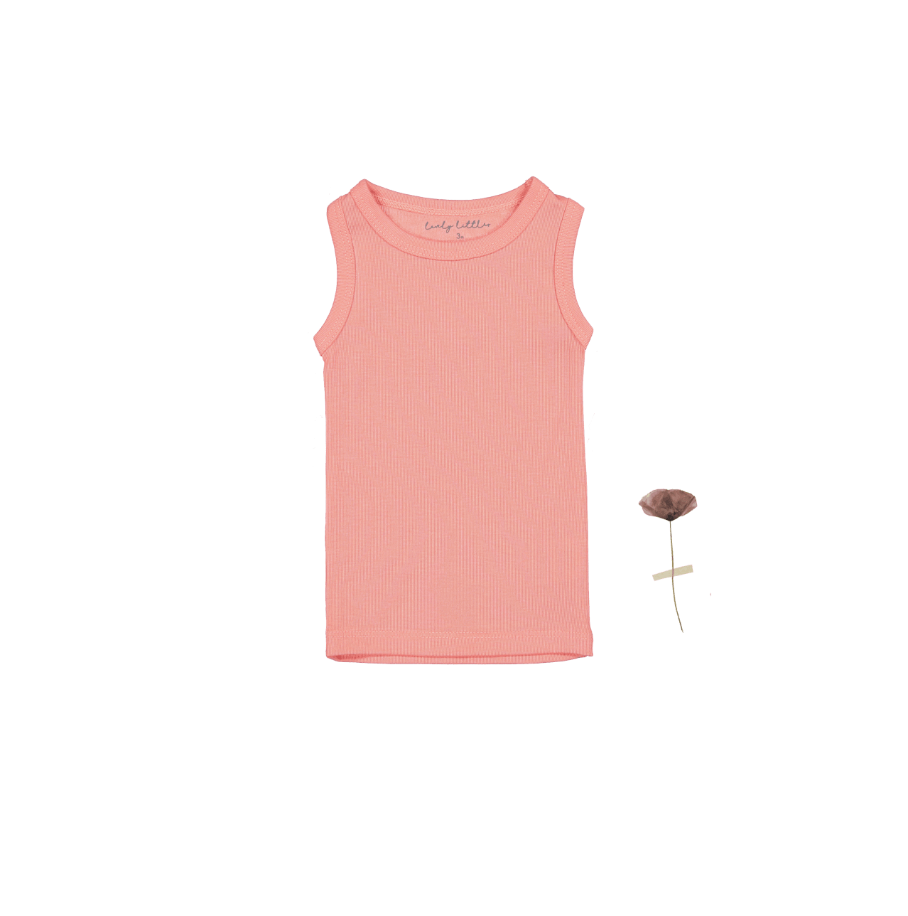 The Tank - Coral Tank Lovely Littles