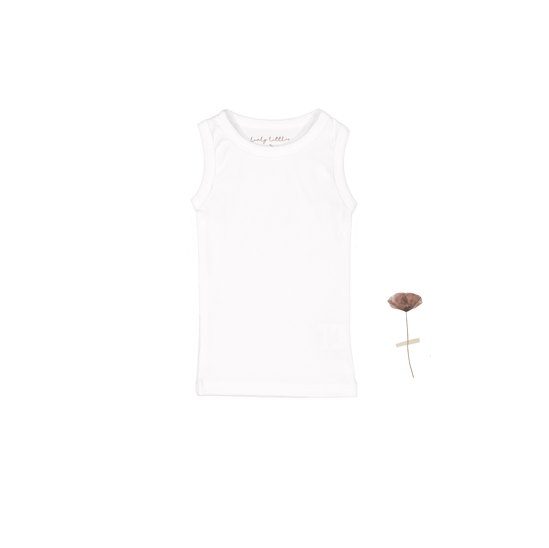 The Tank - White Tank Lovely Littles
