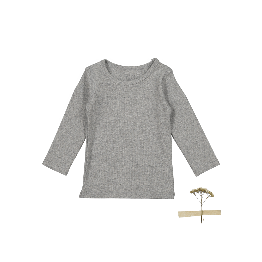 The Long Sleeve Tee - Heather Long Sleeve Tee Lovely Littles