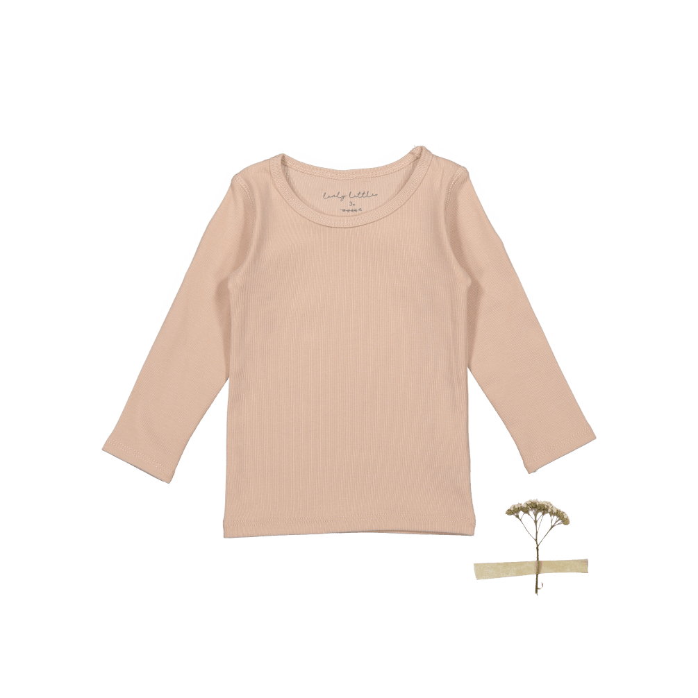 The Long Sleeve Tee - Blush Long Sleeve Tee Lovely Littles