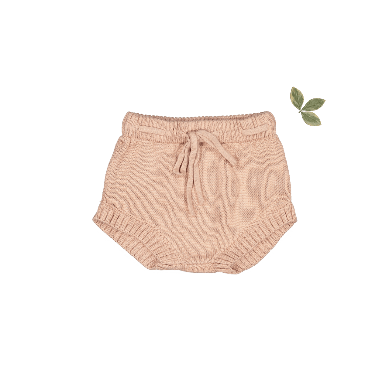 The Chunky Knit Bloomer - Blush Knit Bloomer Lovely Littles