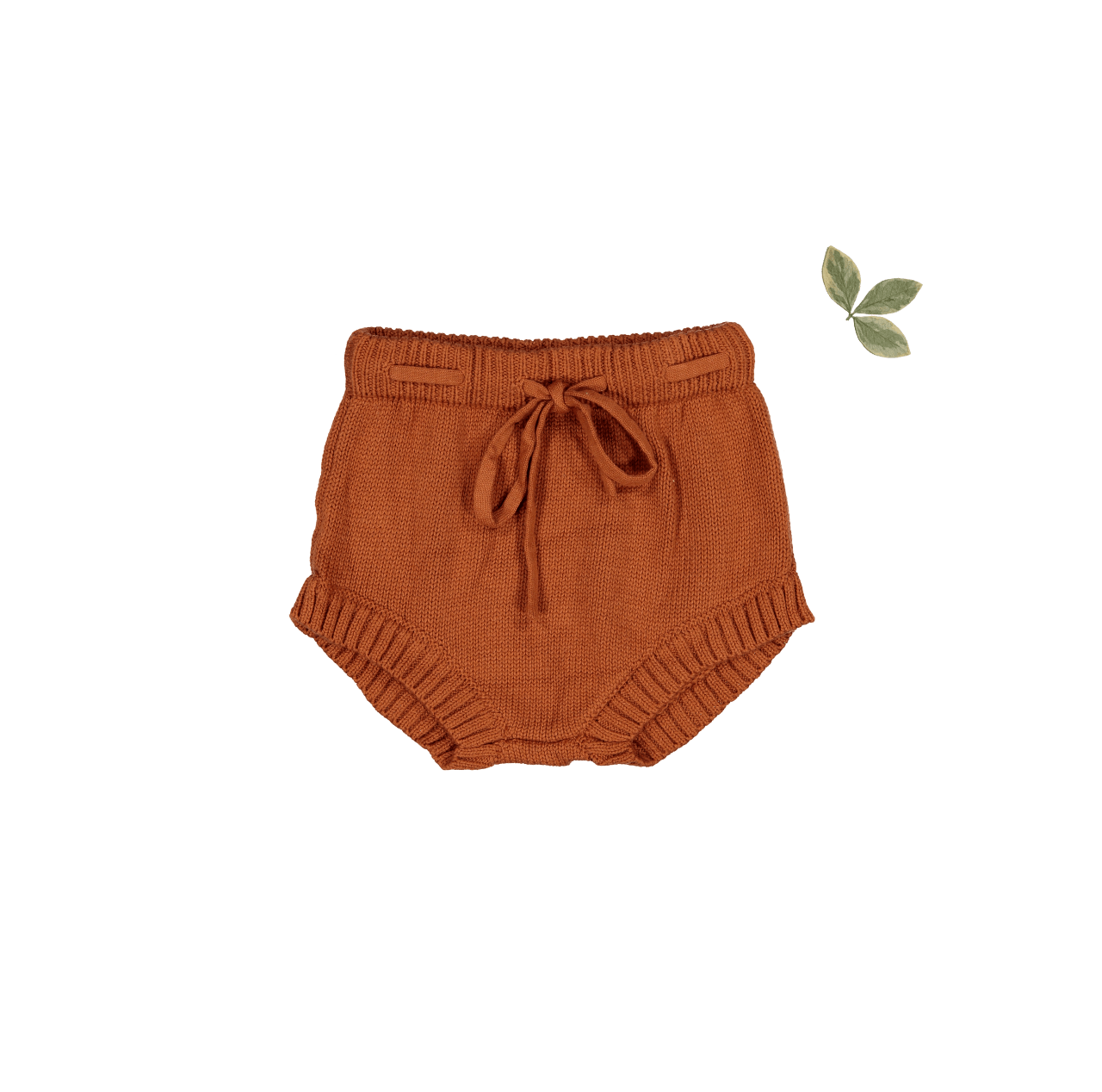 The Chunky Knit Bloomer - Caramel Knit Bloomer Lovely Littles